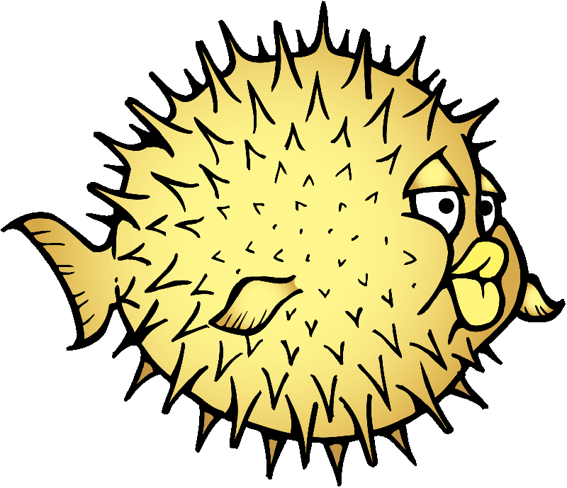 Puffy the OpenBSD blowfish